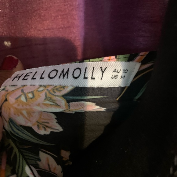NWT Hellomolly Wrap dress, size Medium - Picture 5 of 5